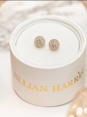 Hillberg & Berk: Sparkle Ball™ Stud Earrings Jillian Harris
